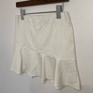 Topshop white skirt